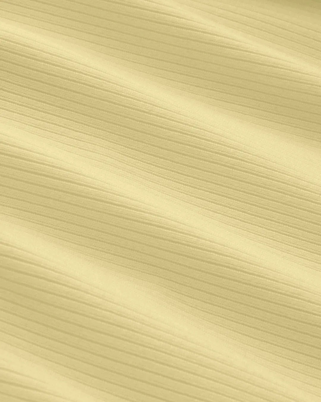 V Neck Wrap Front Ruched Full Sleeve Top in Yellow