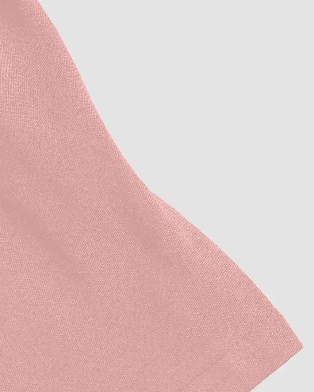 Solid Fitted Ribbed Button Short Sleeve Crop Top In Rose Pink