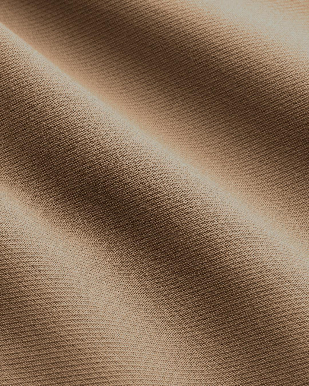 Wrapped Pleated Brown Trousers Without Belt