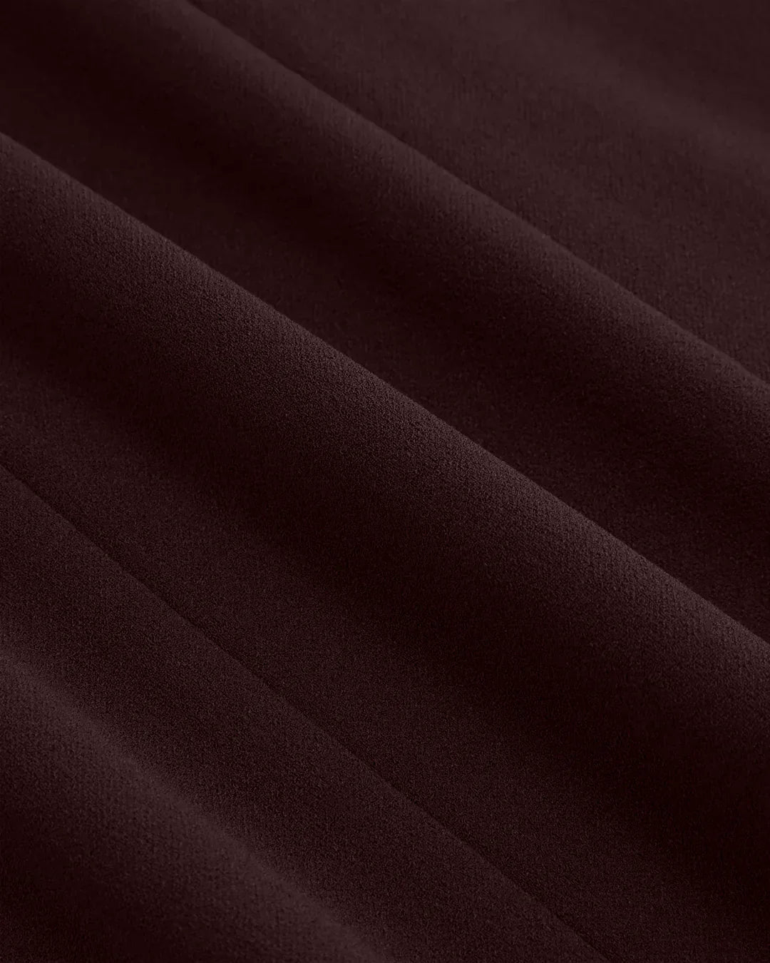 Zip Front Sleeveless A-Line Mini Dress in Chocolate Fondae