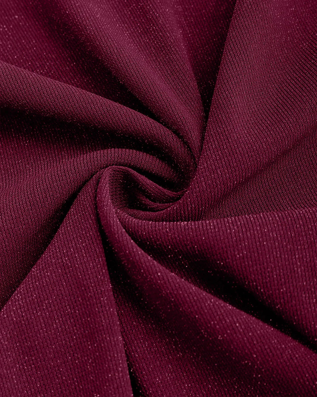Maroon Ruched Side Asymmetric Hem Tank Top