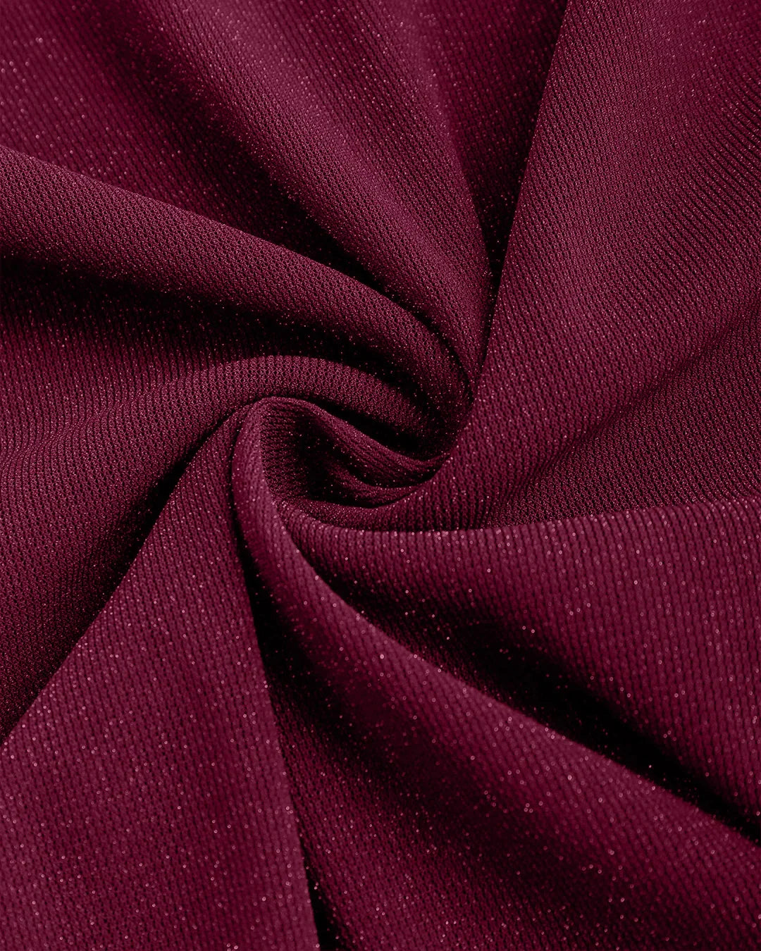 Maroon Ruched Side Asymmetric Hem Tank Top
