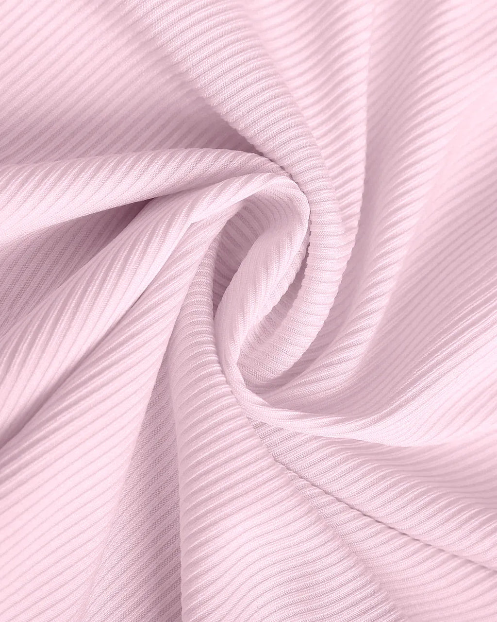 Ruched Halter Crop Top in Baby Pink