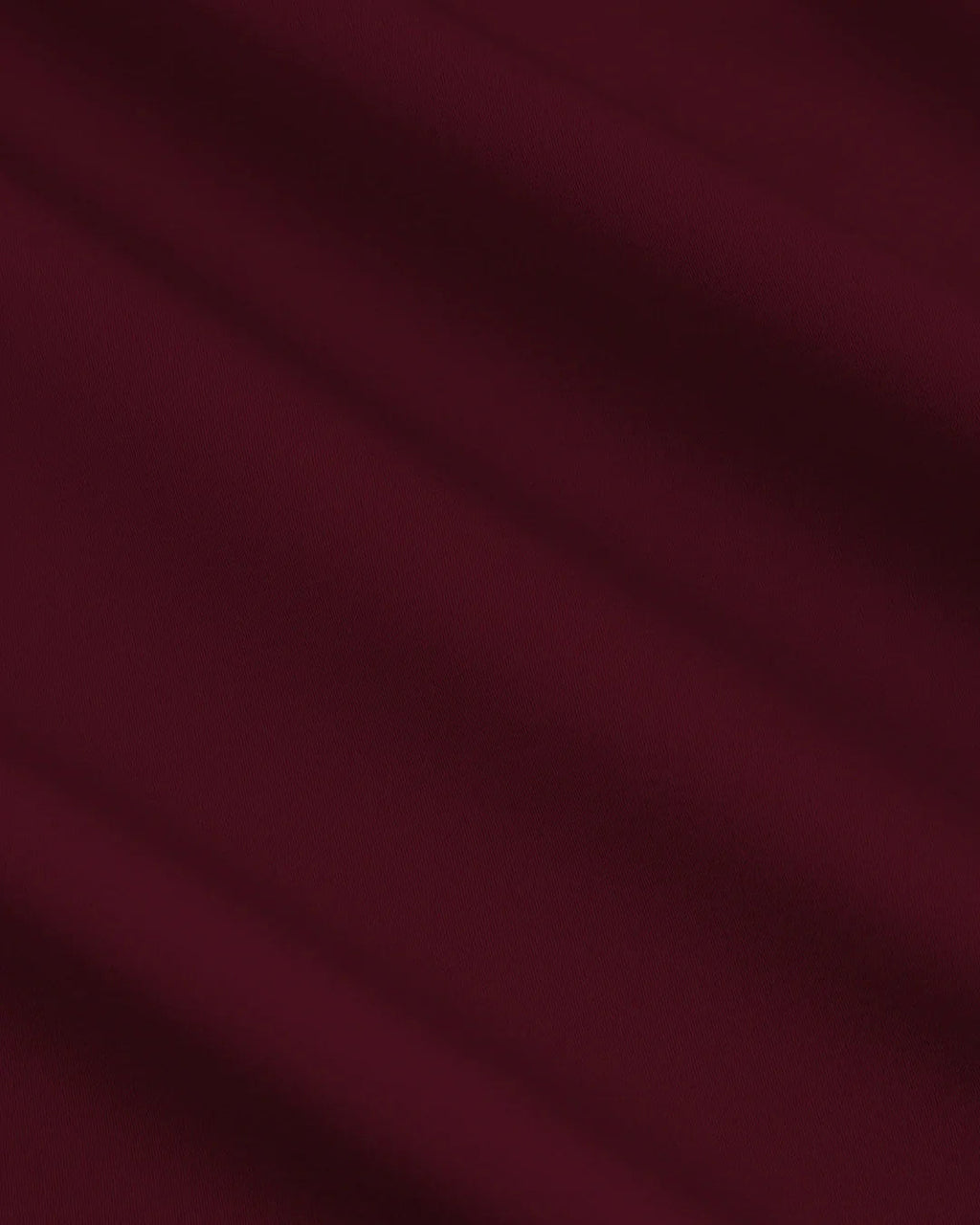 Satin V-neck Backless Ruffle Hem Maxi Dress Curve & Plus in Burgundy
