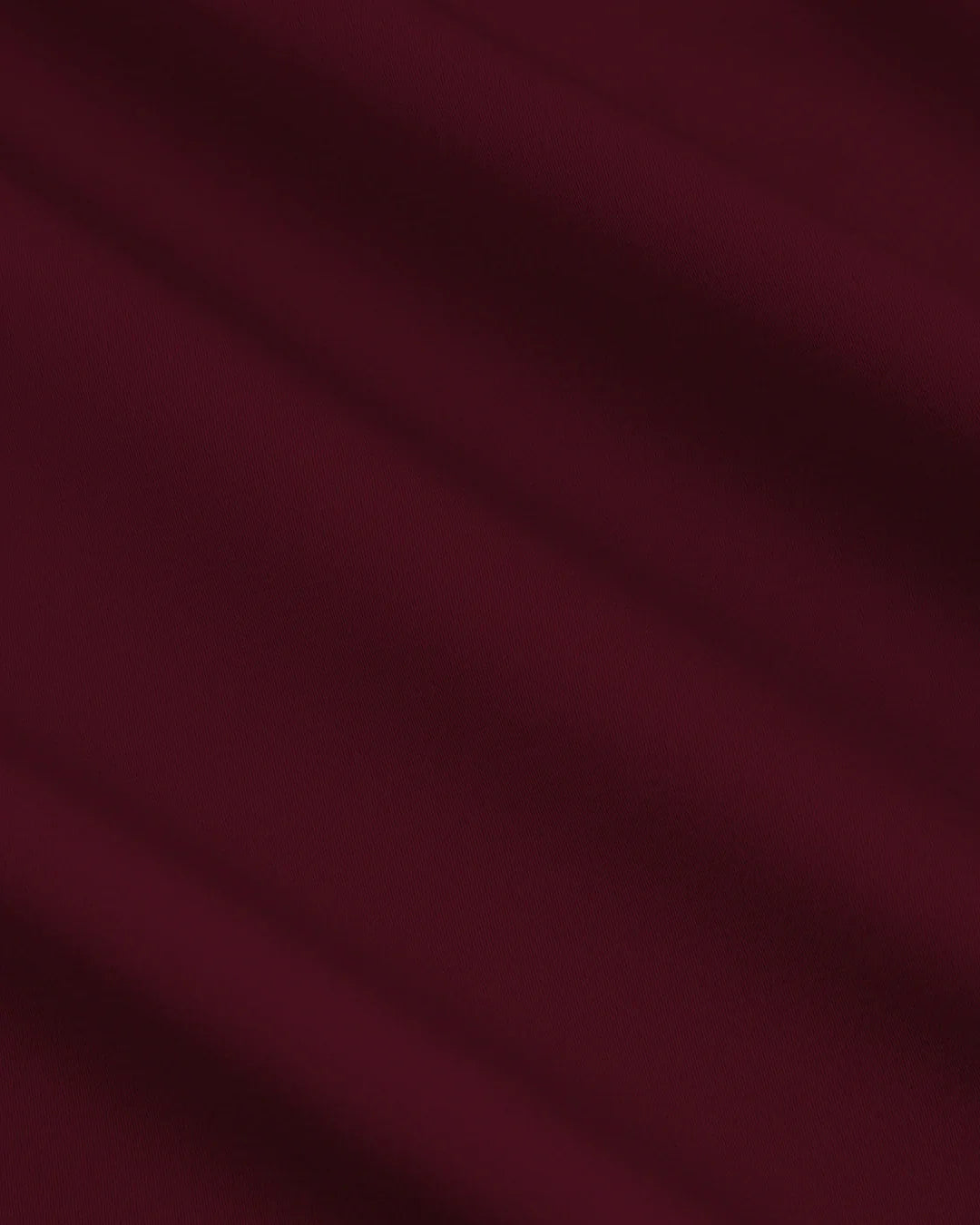 Satin V-neck Backless Ruffle Hem Maxi Dress Curve & Plus in Burgundy