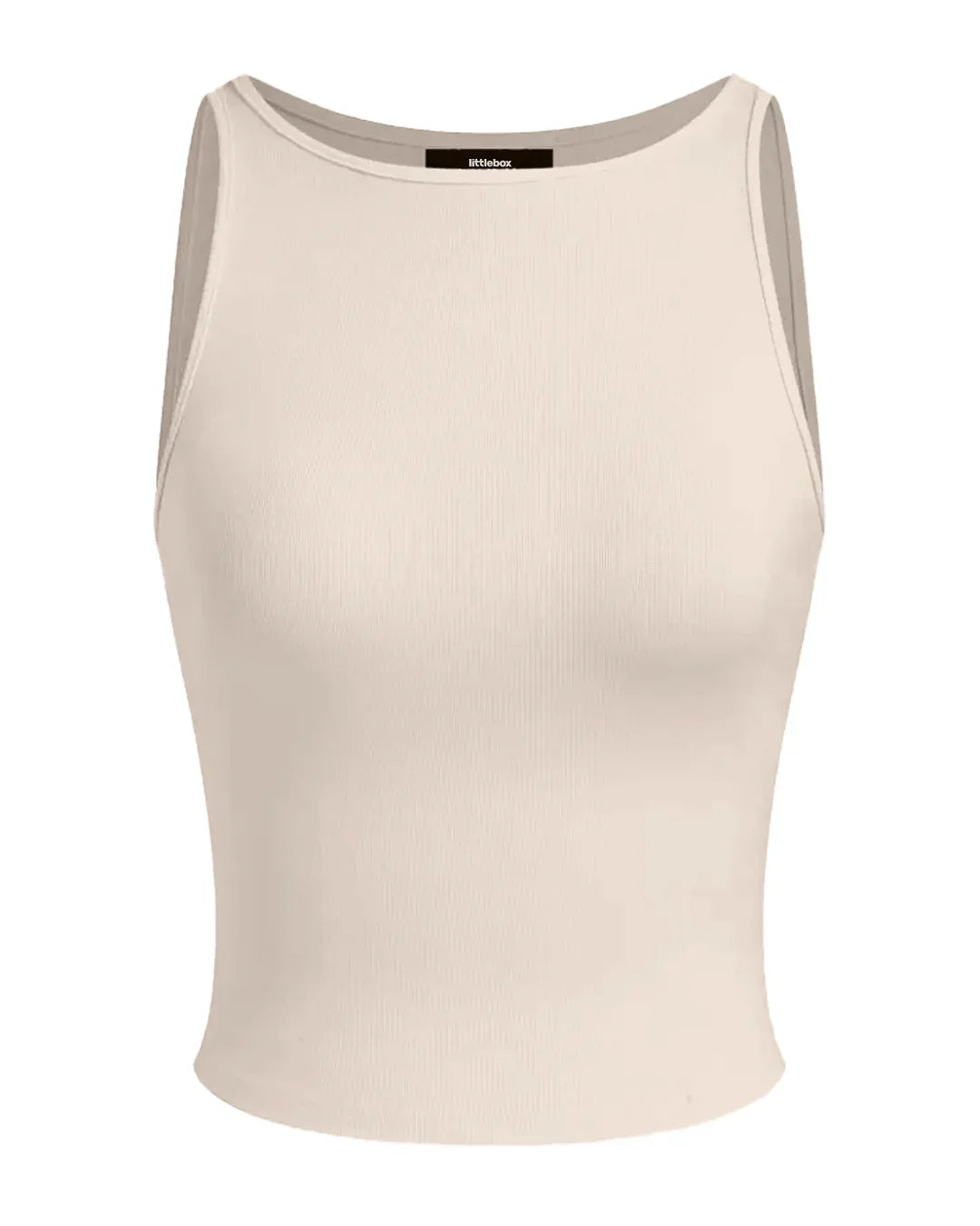 Two Tone Wrap Tie Full Sleeve Top in Navy & Apricot