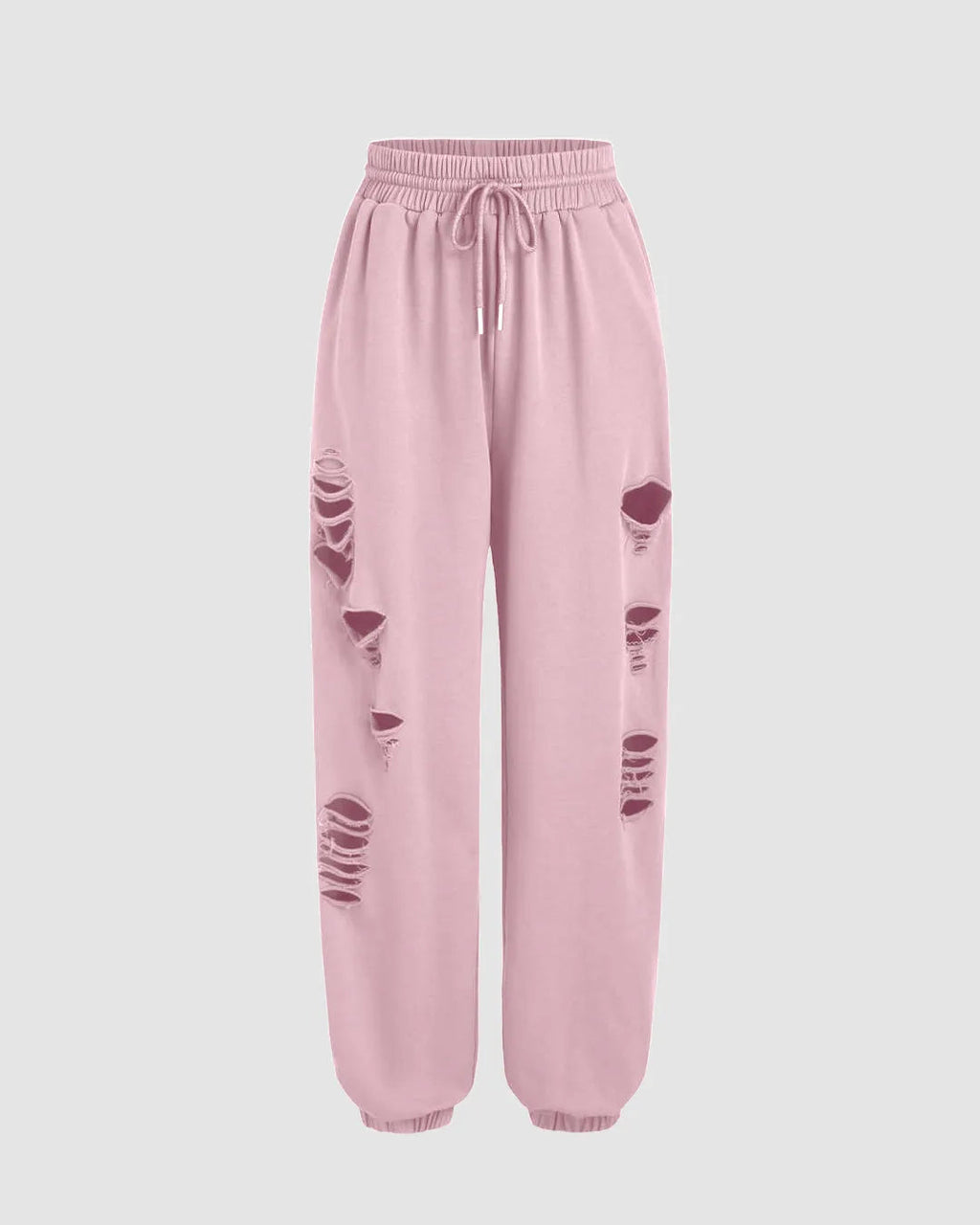 Two Piece Fall Travel Vacation Trendy Loungewear Set In Baby Pink