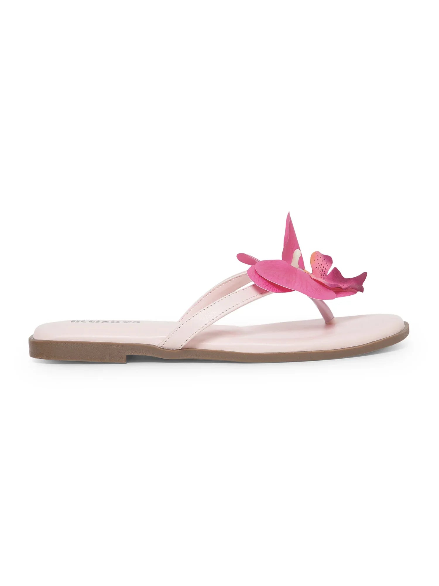 Pink Butterfly Orchid Decor Beach Flat