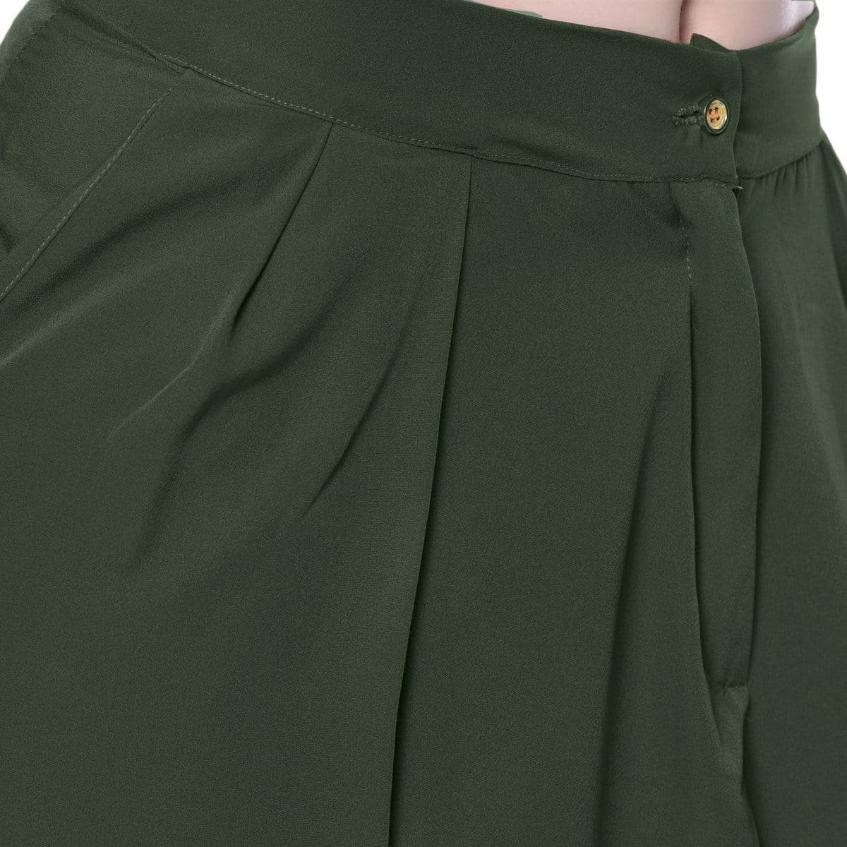 Adjustable Crepe Tulip Pants
