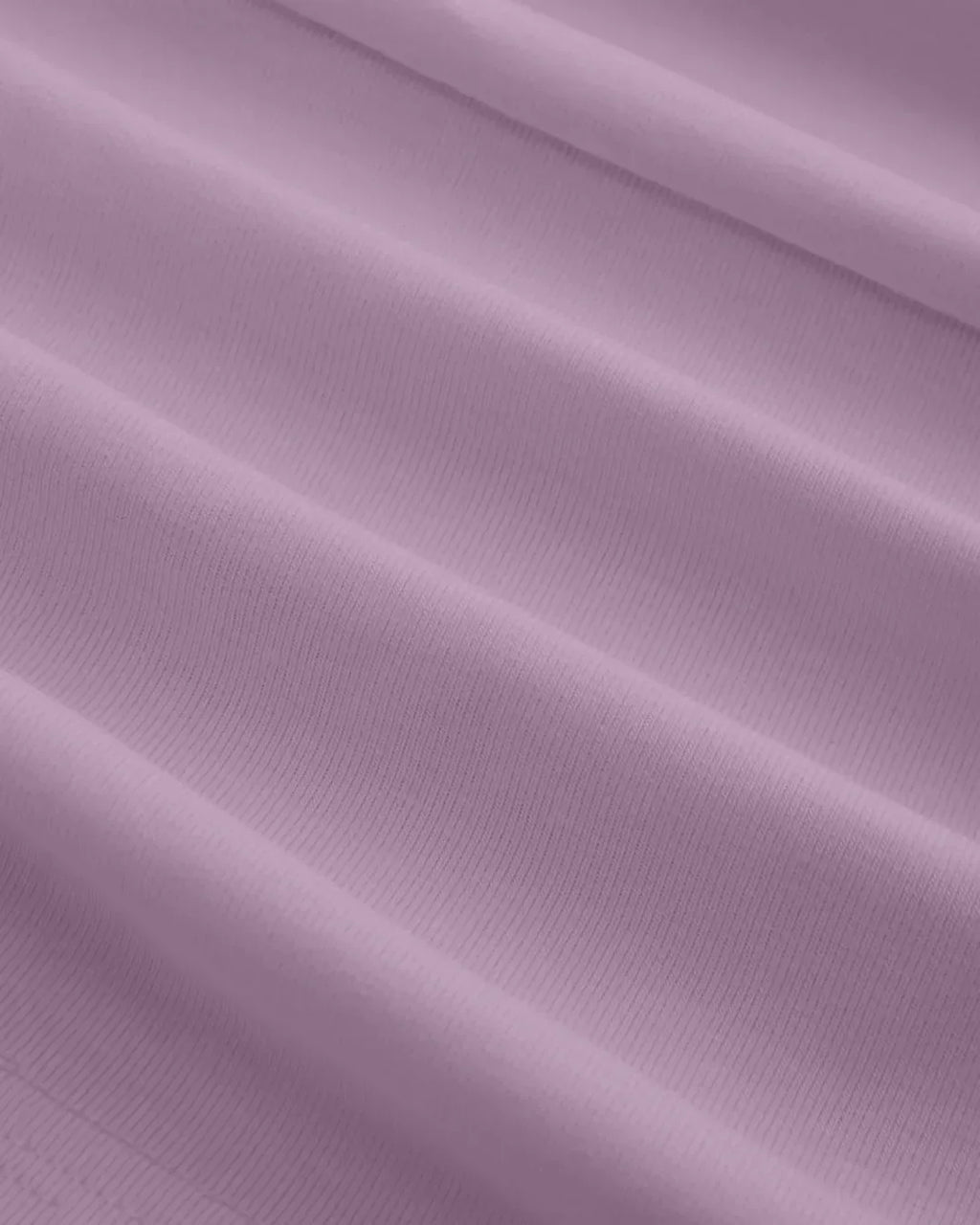One Shoulder Ruched Asymmetric Full Sleeve Top in Lilac