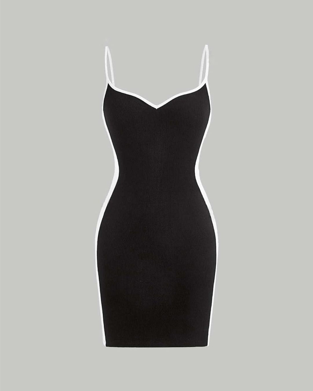 Contrast Binding Cami Dress
