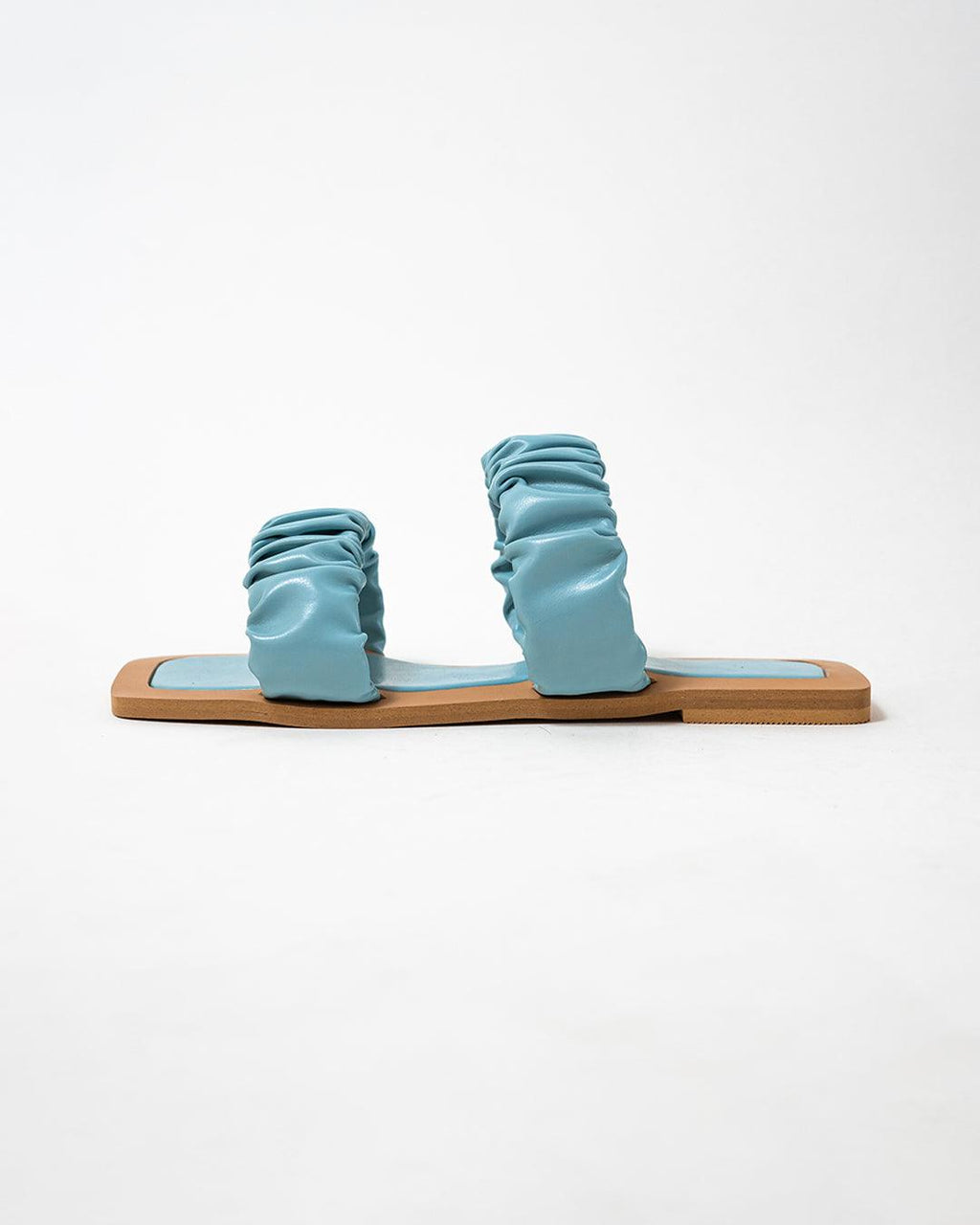 Classic City Girl Flats Brown & Blue