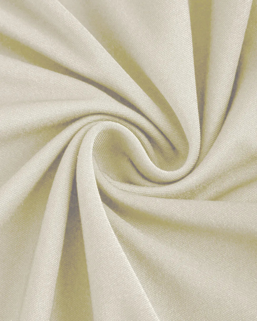 Solid Color Square Neckline Pleated Waist & Sleeveless Off-white Dress