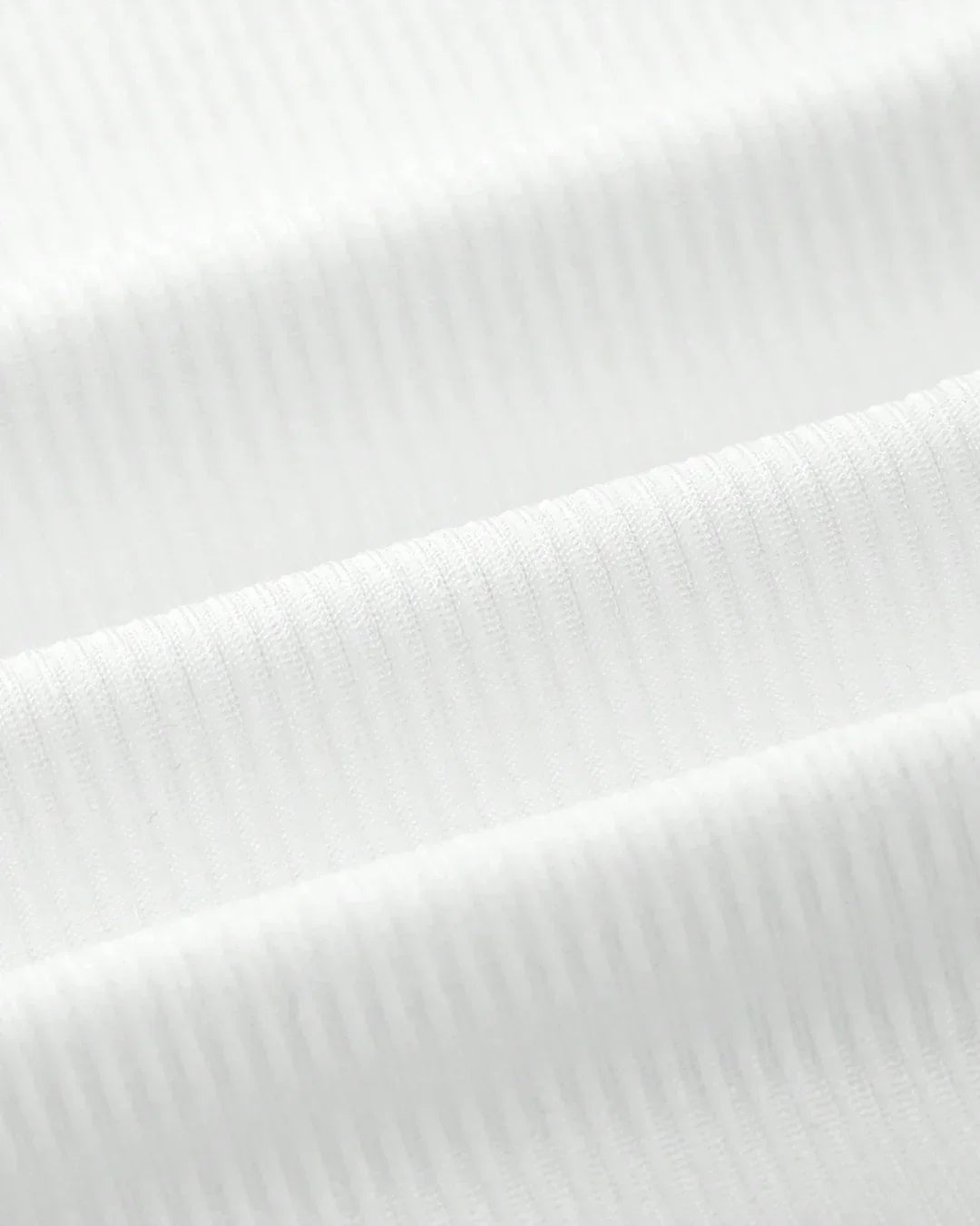 White Ribbed Button-Down Sleeveless Top
