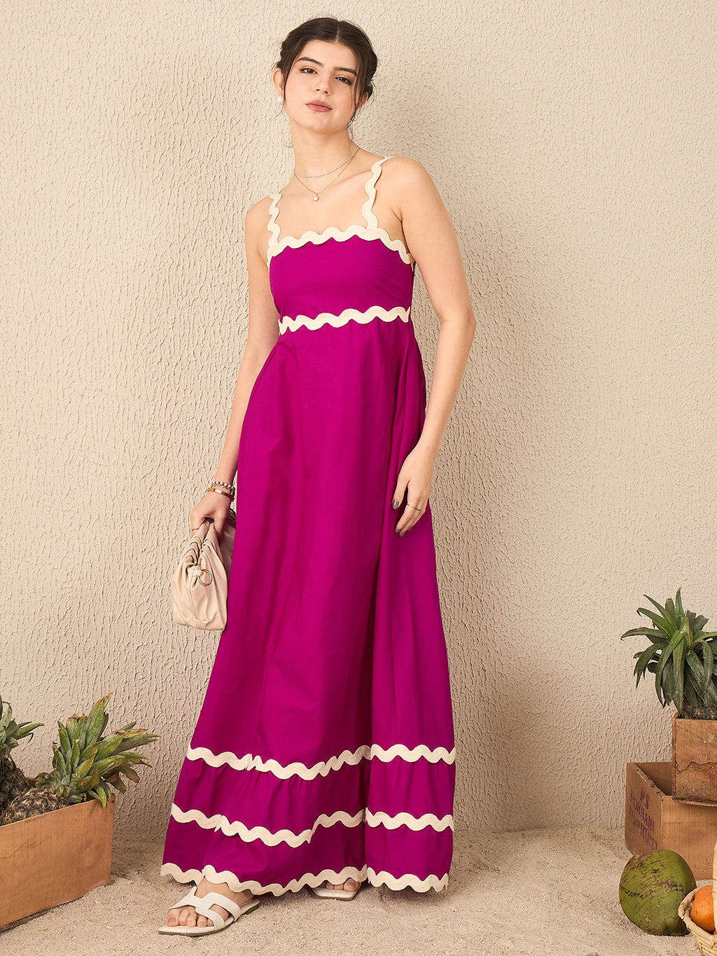 Cotton Ric-Rac Dress