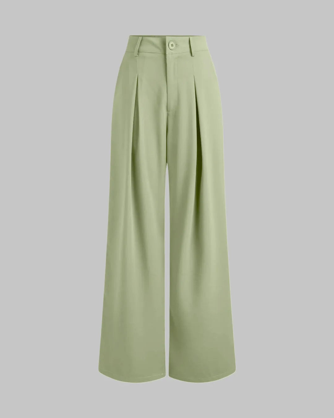 Korean Style Baggy Trouser in Pastel Green