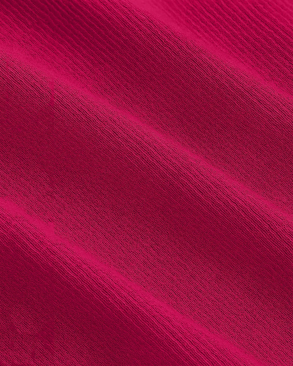 Casual Slim Fit Hot Pink and White Tee with Contrast Hem