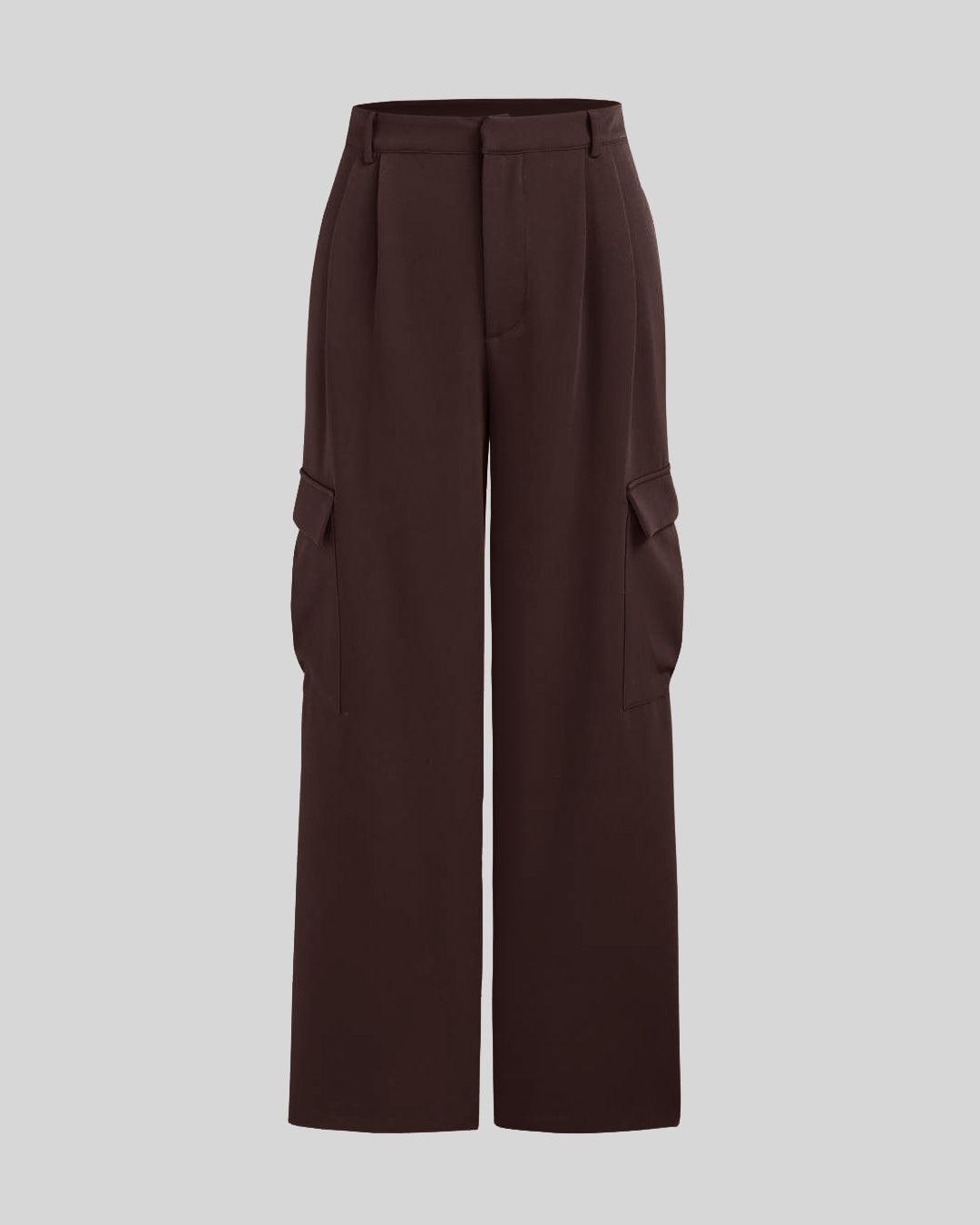 Trending Cargo In Brown With Pockets
