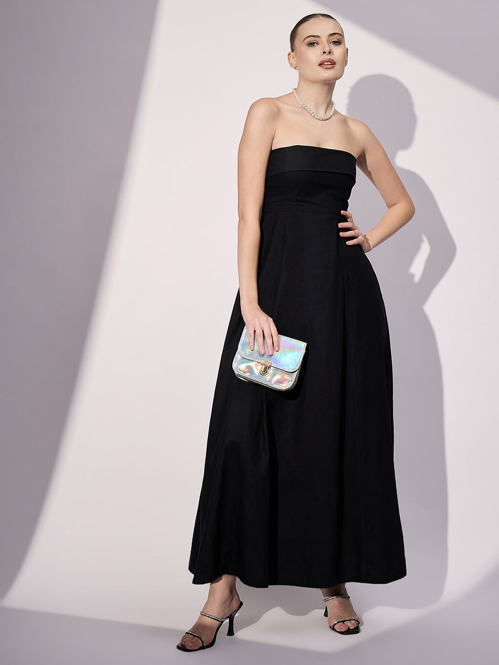 Bandeau Maxi Cotton Dress