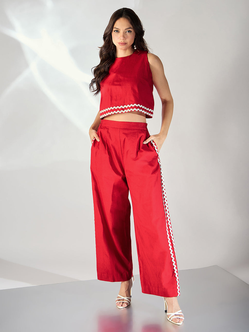 Ric-Rac Cotton Co-ord Set