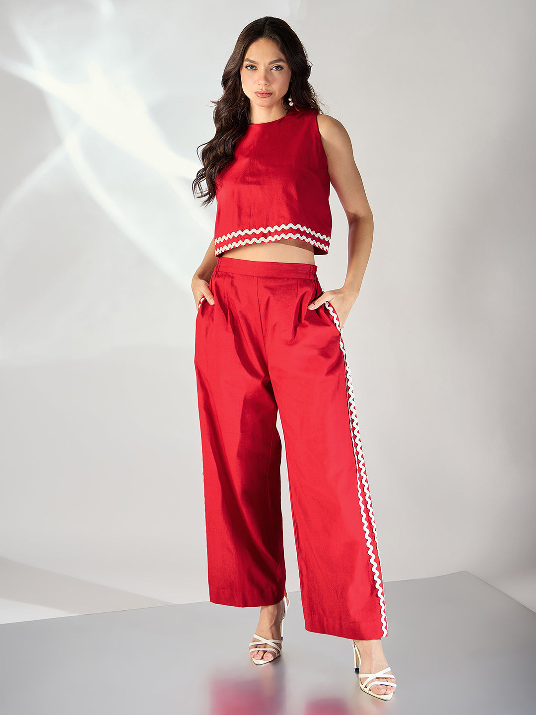 Ric-Rac Cotton Co-ord Set