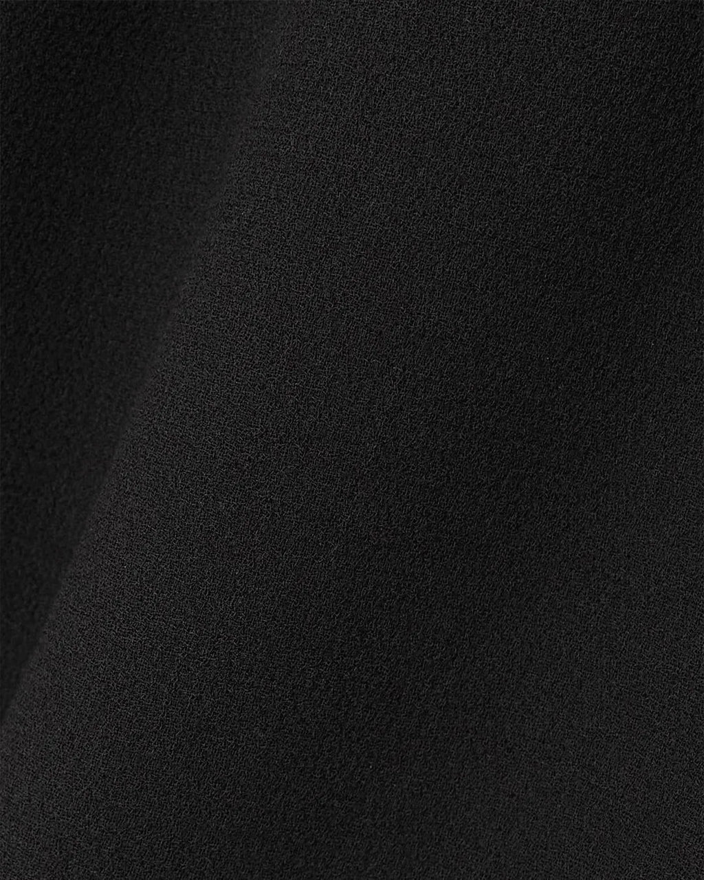 High Waisted Solid Split Thigh Skirt In Black