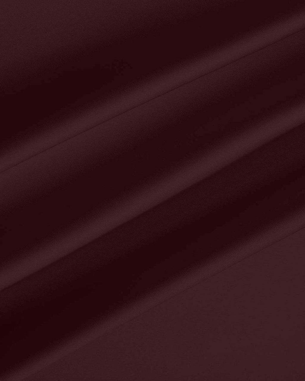 Satin Solid Ruffle Long Skirt In Wine