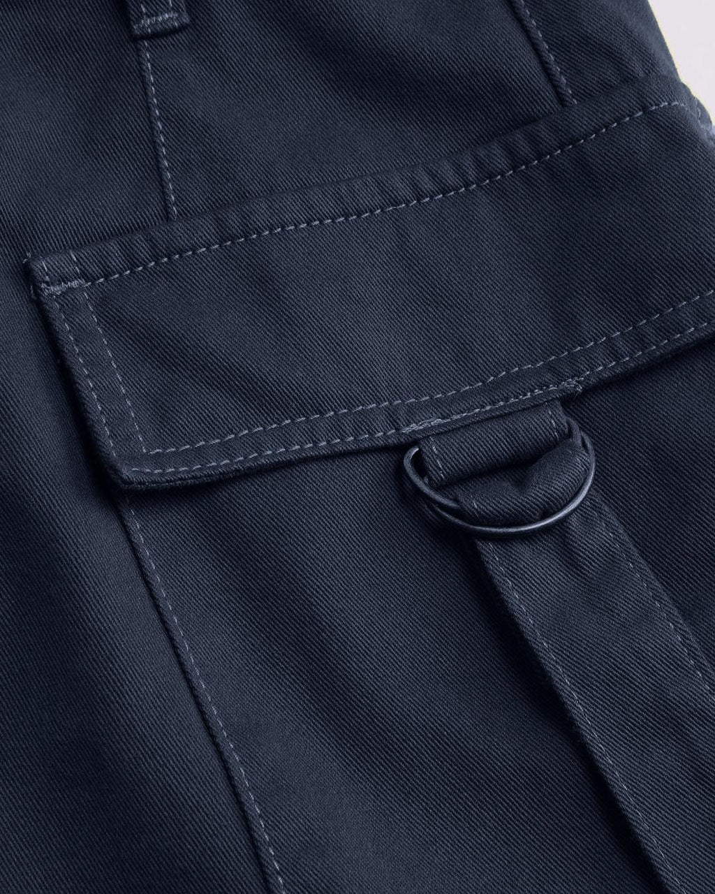 Y2K Trending Utility Skirt In Dark Blue