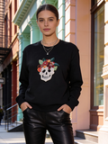 Sequinned Sweatshirt - Pinkkup